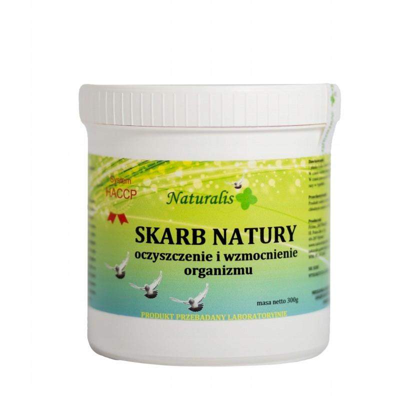 SKARB NATURY 300G oczyszczenie i regeneracja, loty i pierzenie NATURALIS