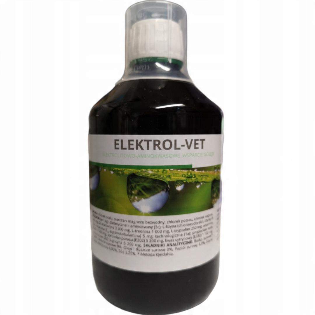ELEKTROL-VET – WSPARCIE ELEKTROLITOWE 500ML VET-ANIMAL