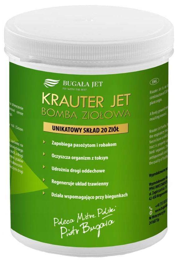 KRAUTER JET - bomba ziołowa dla gołębi 500G Bugała Jet