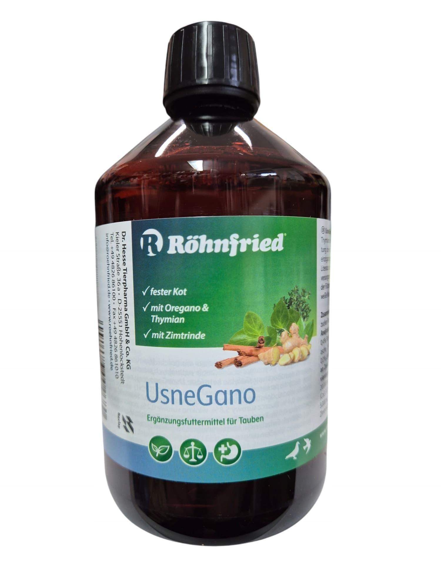 USNE GANO 500ml apetyt trawienie u gołębi Rohnfried