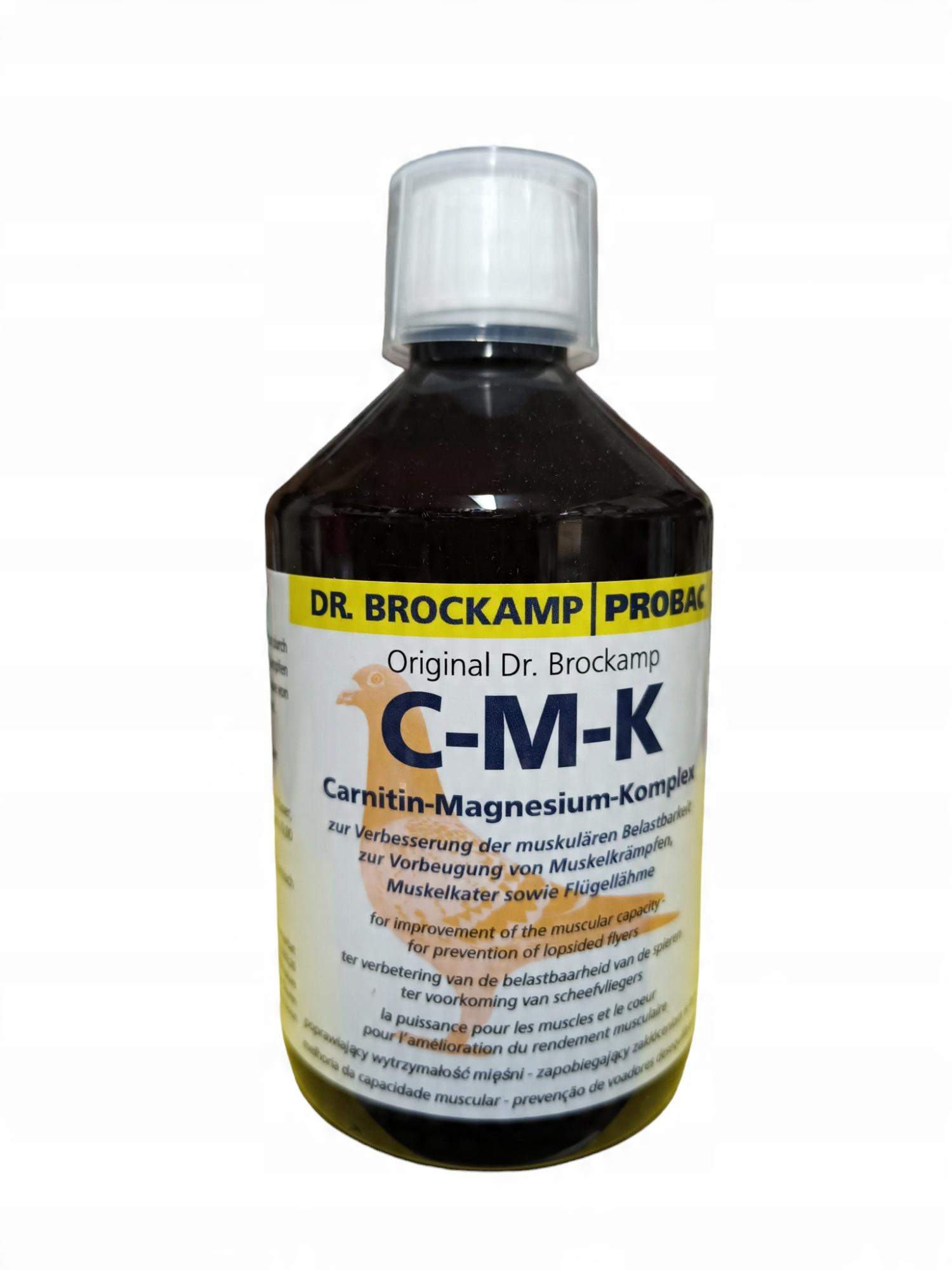 C-M-K 500 ml Kompleks magnezowo-karnitynowy dla gołębi Dr.Brockamp