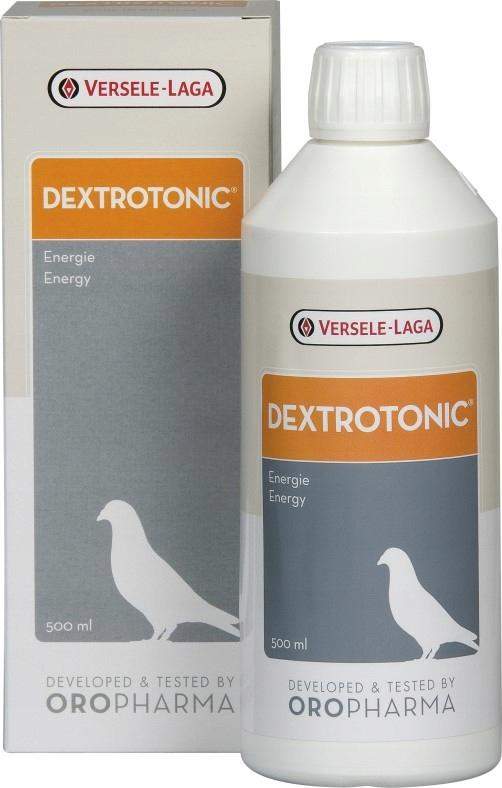Dextrotonic 500ml - elektrolity,energia,aminokwasy dla gołębi VERSELE LAGA