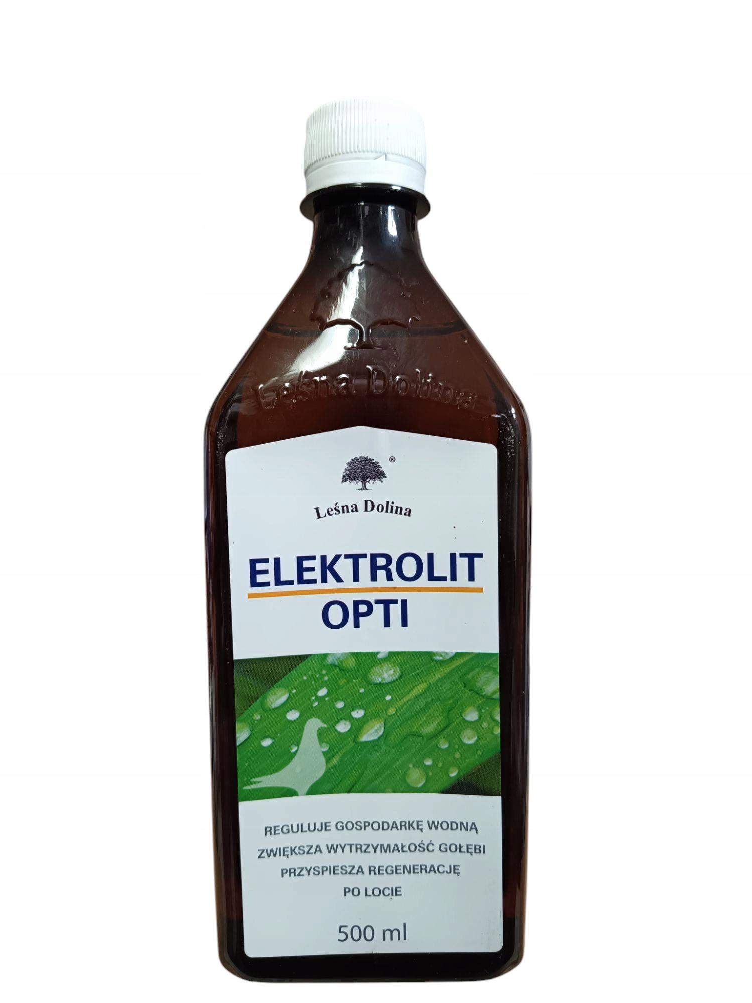 Elektrolity dla gołębi Leśna Dolina Opti 0,5 l