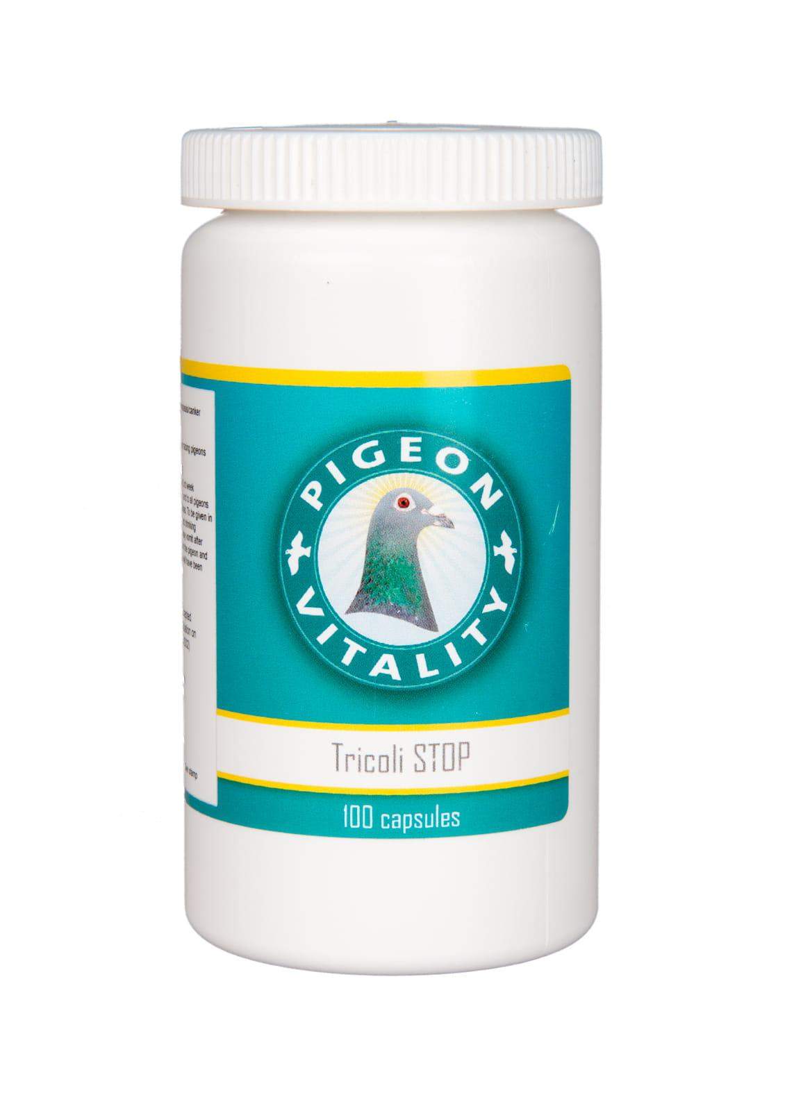 Tricoli Stop 100tbl.- zabija 99,8% TRICHOMONAS w 3 godziny! PIGEON VITALITY