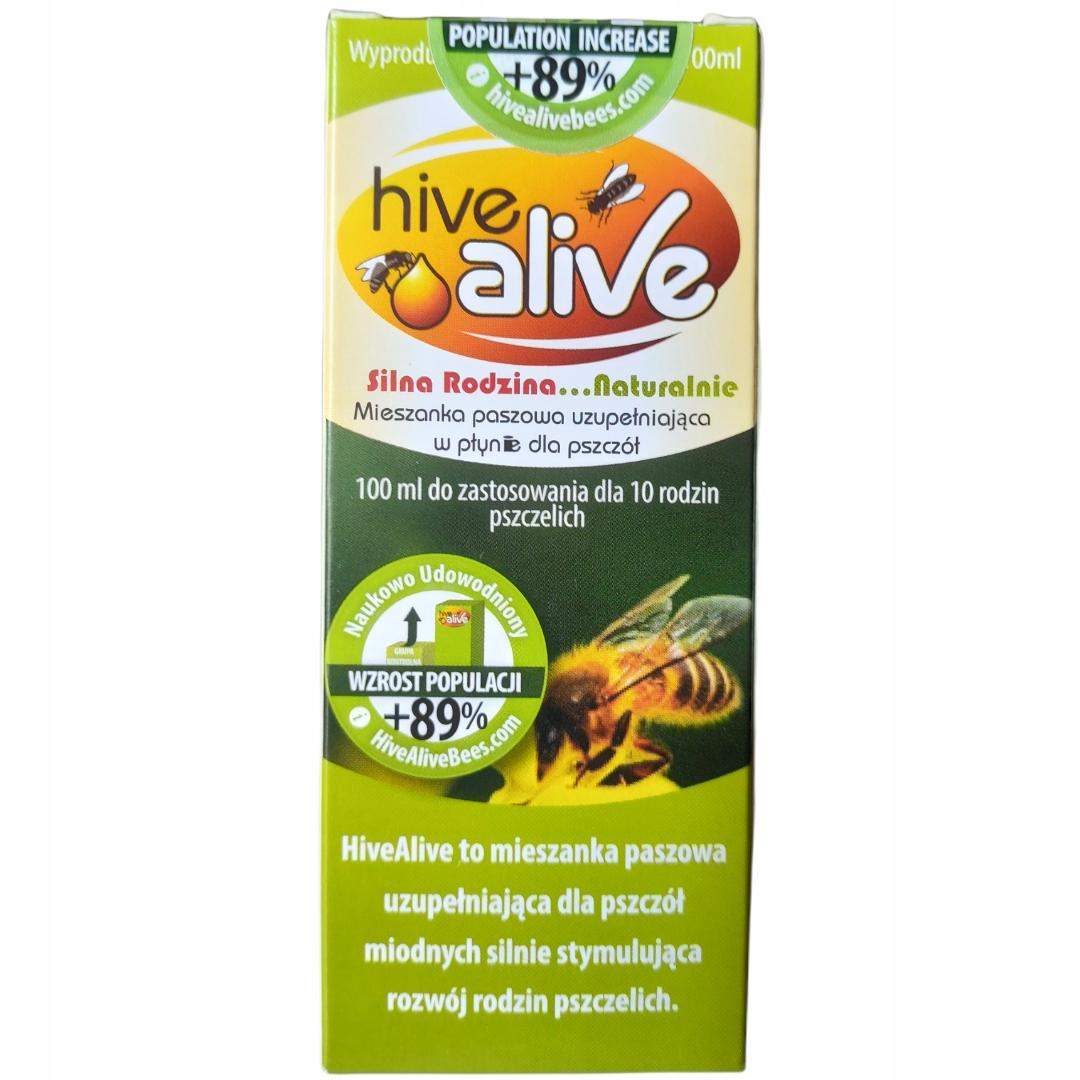 HIVEALIVE 100ML p.grzybiczy p.bakteryjny p.wirusowy dla pszczół Vet-Animal