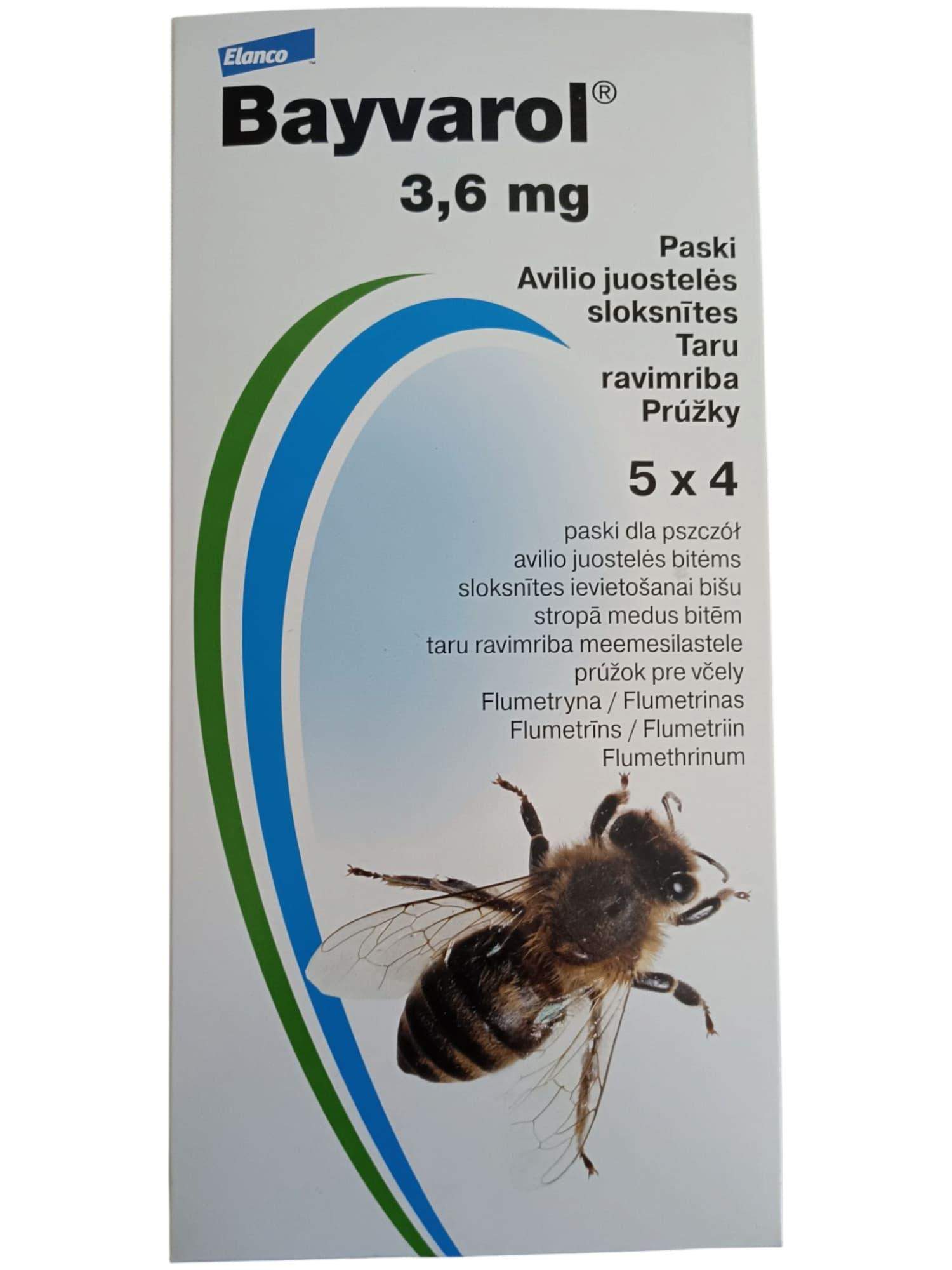 BAYVAROL 3,6 MG 5 X 4 PASKI