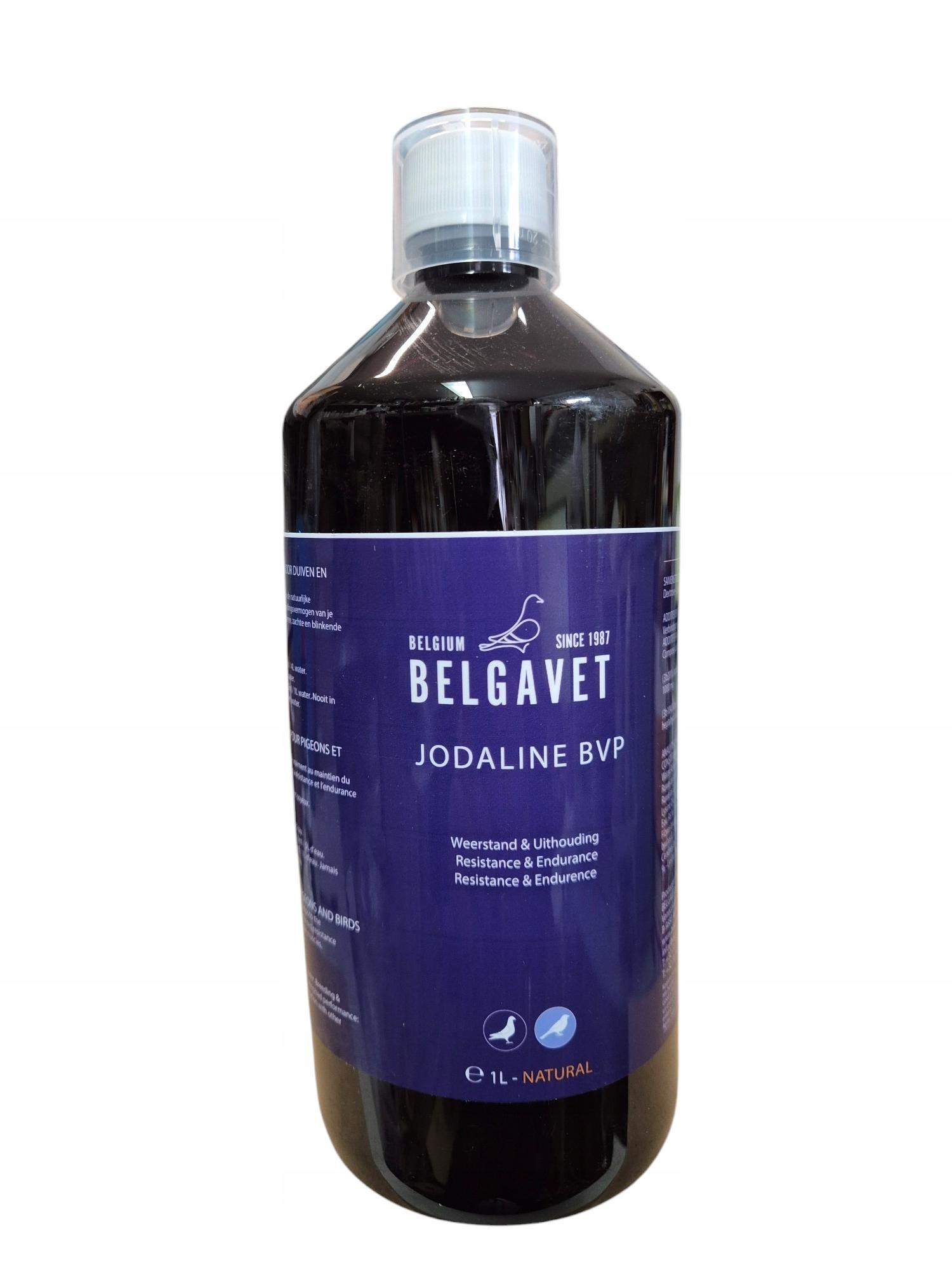 JODALINE BVP 1L dla gołębi jod mikroelementy rozwój kondycja BelgaVet