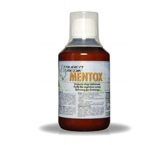 MENTOX 250ml osłania drogi oddechowe u gołębi Tauben Medik