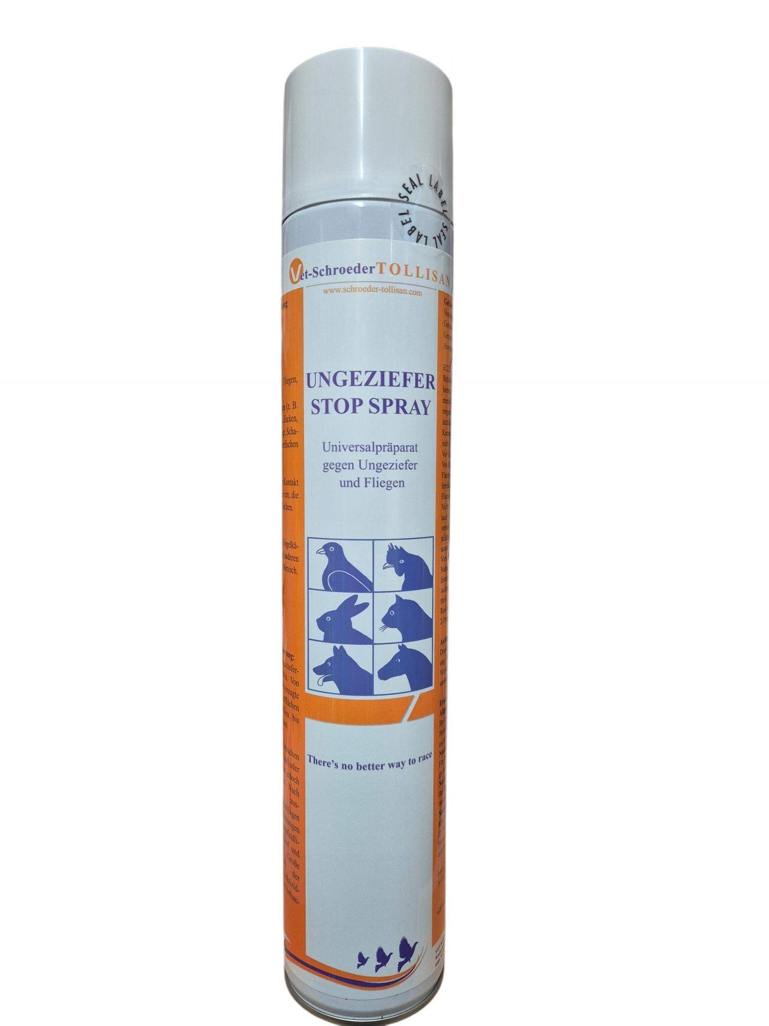 UNGEZIEFER STOP SPRAY NA INSEKTY NA OWADY LATAJĄCE I BIEGAJĄCE TOLLISAN