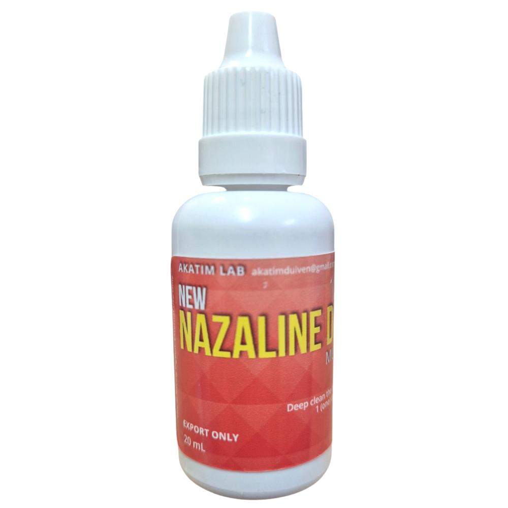 NAZALINE 20ml krople dla gołębi do nosa odflegmiające odśluzowujące Gas