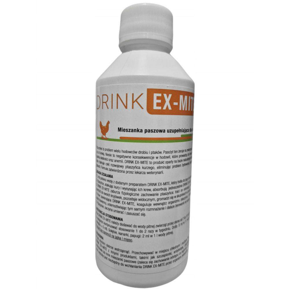 DRINK EX-MITE preparat na ptaszyńca kurzego do wody pitnej DRINK EX-MITE